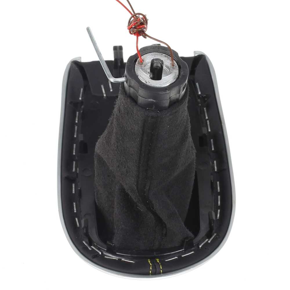 Shift gear knob gaiter leather Alcantara for Porsche Boxster