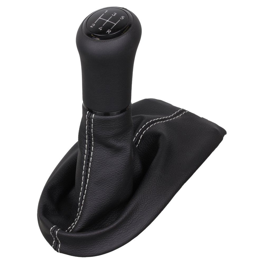 Shift gear knob gaiter leather Alcantara for Porsche Boxster