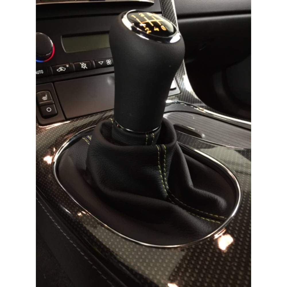 Original ICT leather gear shift knob Corvette C5 / C6 illuminated new A